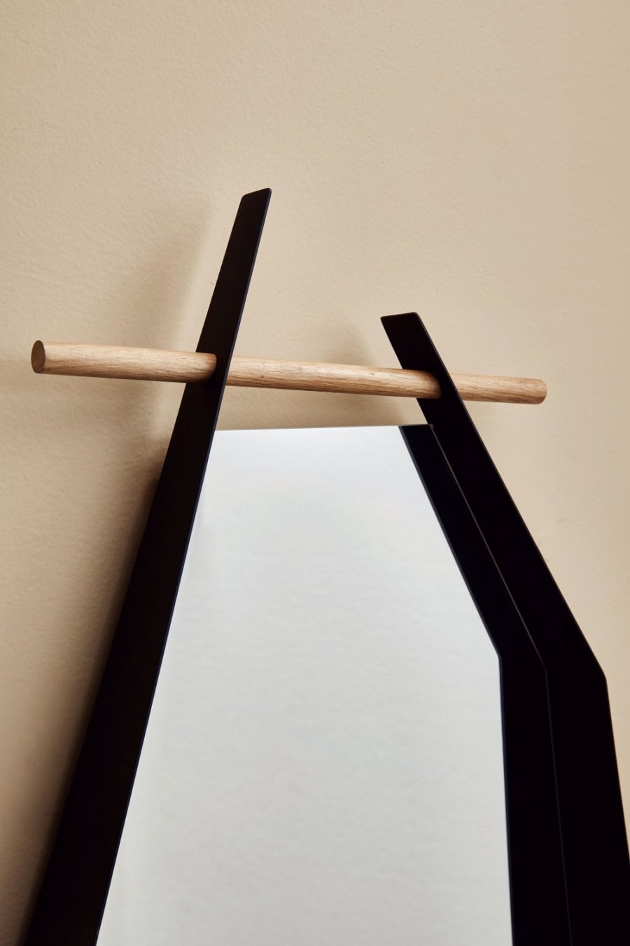 Andersen Furniture Edge Spejl 72x38 cm, Sort