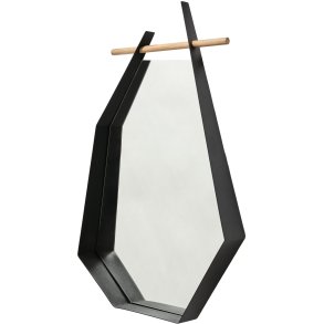 Andersen Furniture Edge Spejl 72x38 cm, Sort