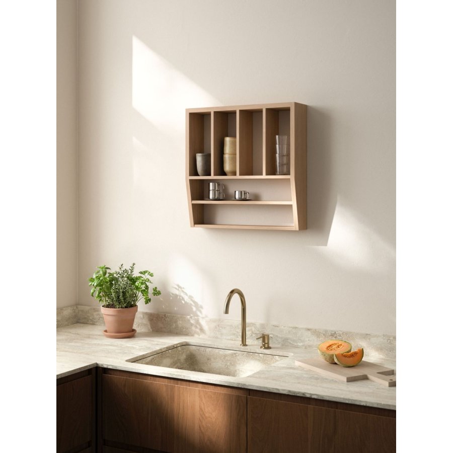 Andersen Furniture Reed Wandregal 50x50 cm, Eiche