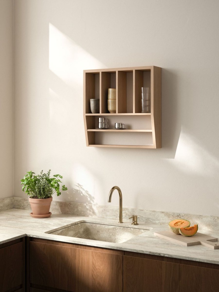 Andersen Furniture Reed Wandregal 50x50 cm, Eiche