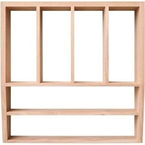 Andersen Furniture Reed Wandregal 50x50 cm, Eiche