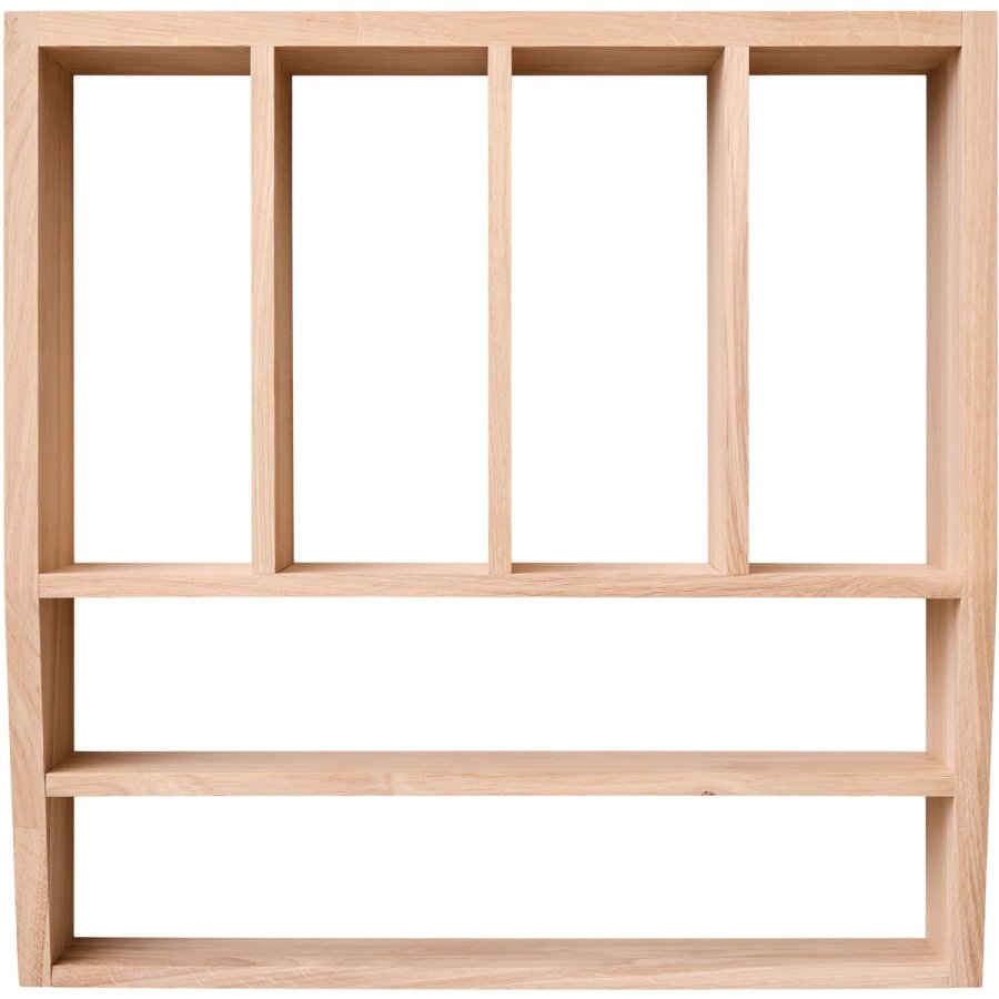 Andersen Furniture Reed Wandregal 50x50 cm, Eiche