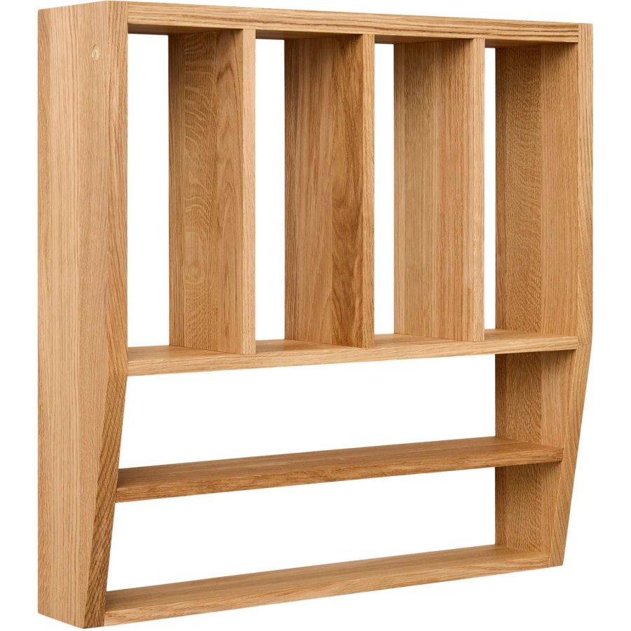 Andersen Furniture Reed Wandregal 50x50 cm, Ge&ouml;lte Eiche