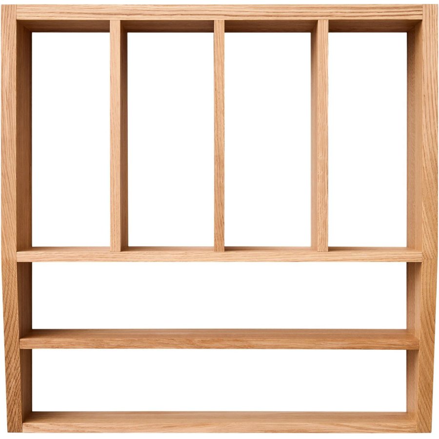 Andersen Furniture Reed Wandregal 50x50 cm, Ge&ouml;lte Eiche
