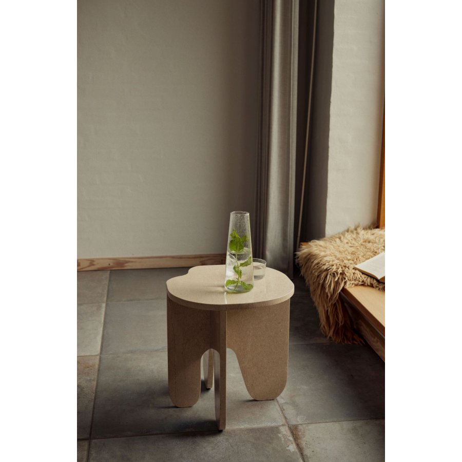 Andersen Furniture Mist Beistelltisch H42 cm, Creme