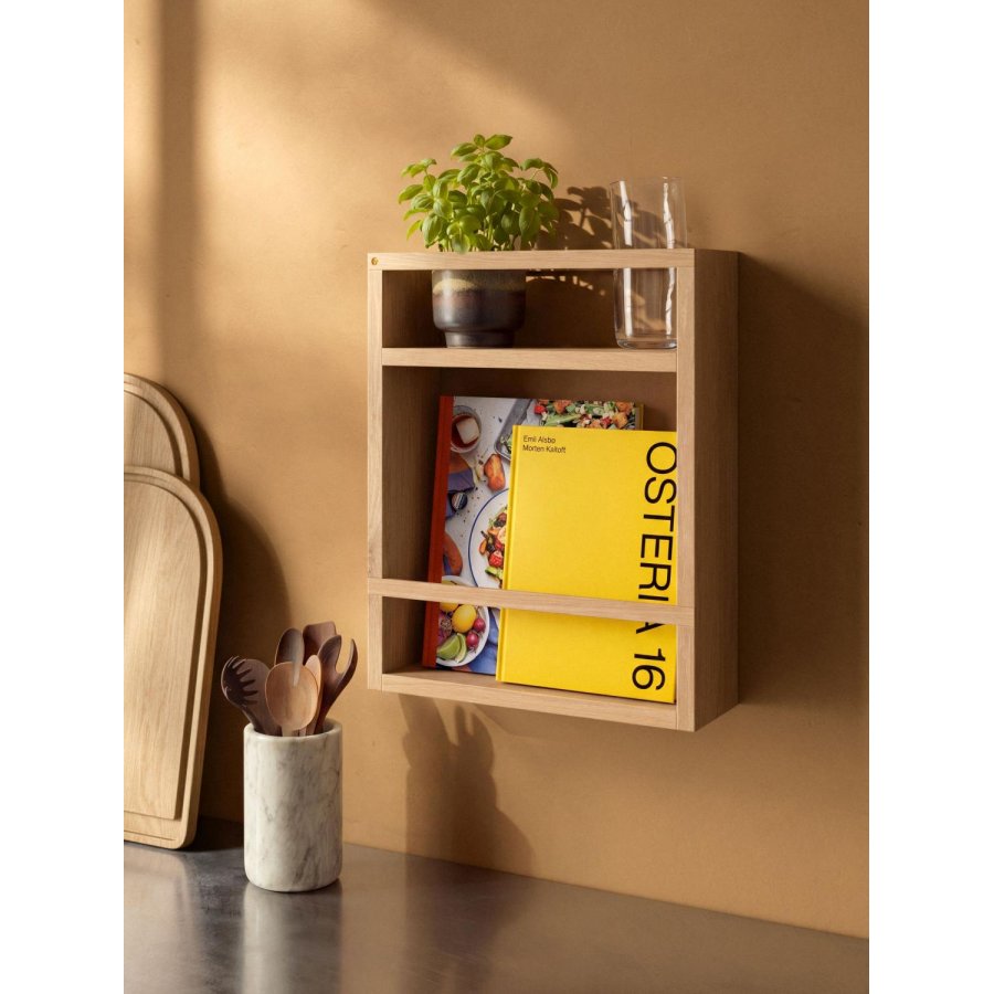 Andersen Furniture Cube Wandregal 36x45 cm, Eiche