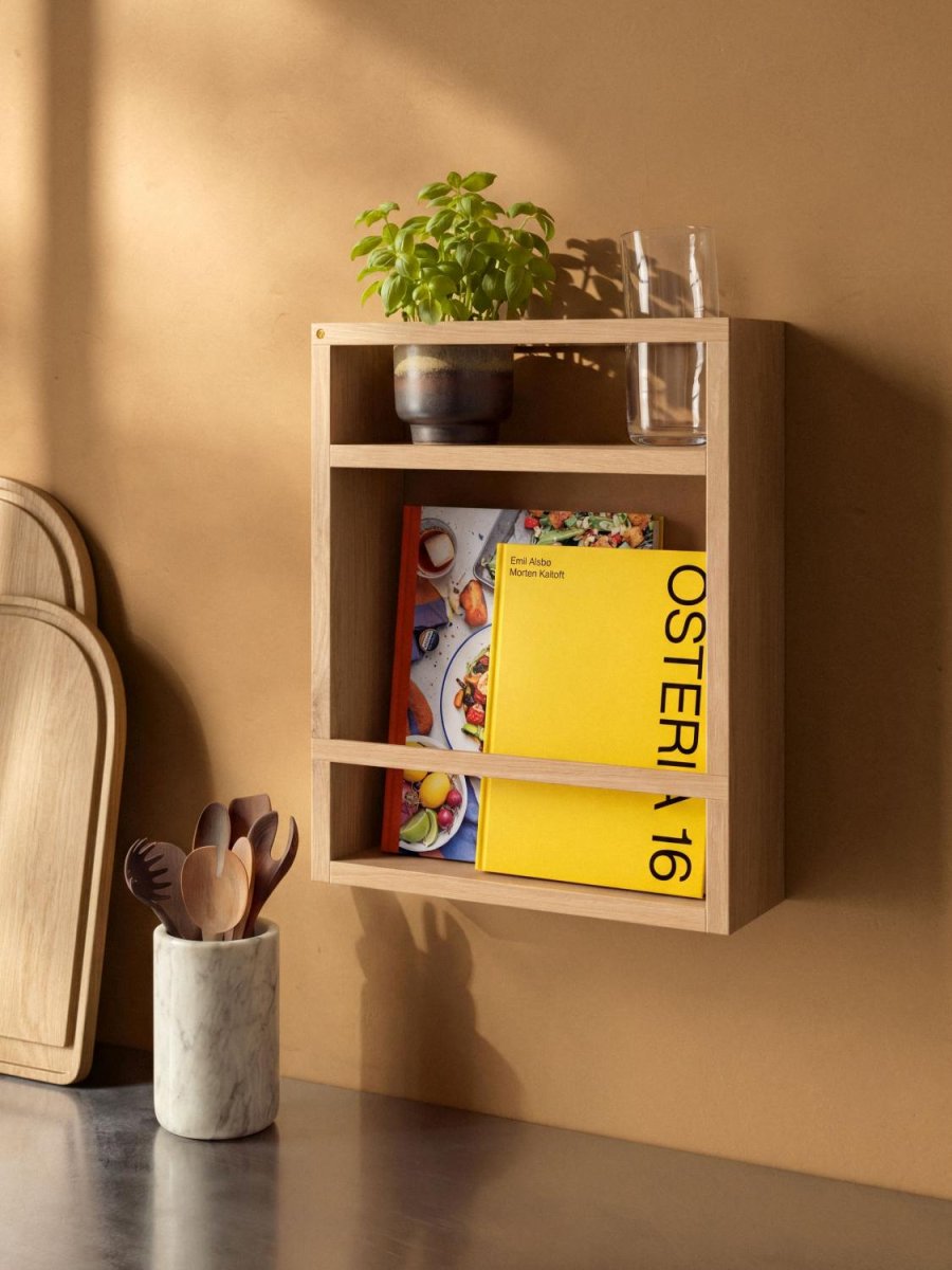 Andersen Furniture Cube Wandregal 36x45 cm, Eiche