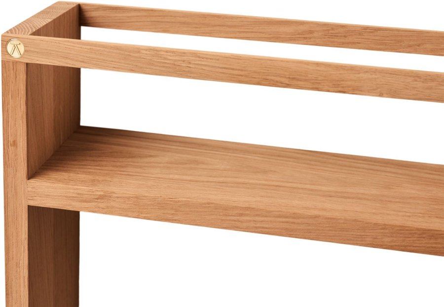Andersen Furniture Cube Wandregal 36x45 cm, Ge&ouml;lte Eiche