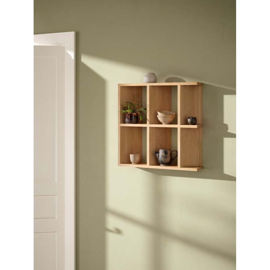 Andersen Furniture Fold Wandregal 60x60 cm, Eiche