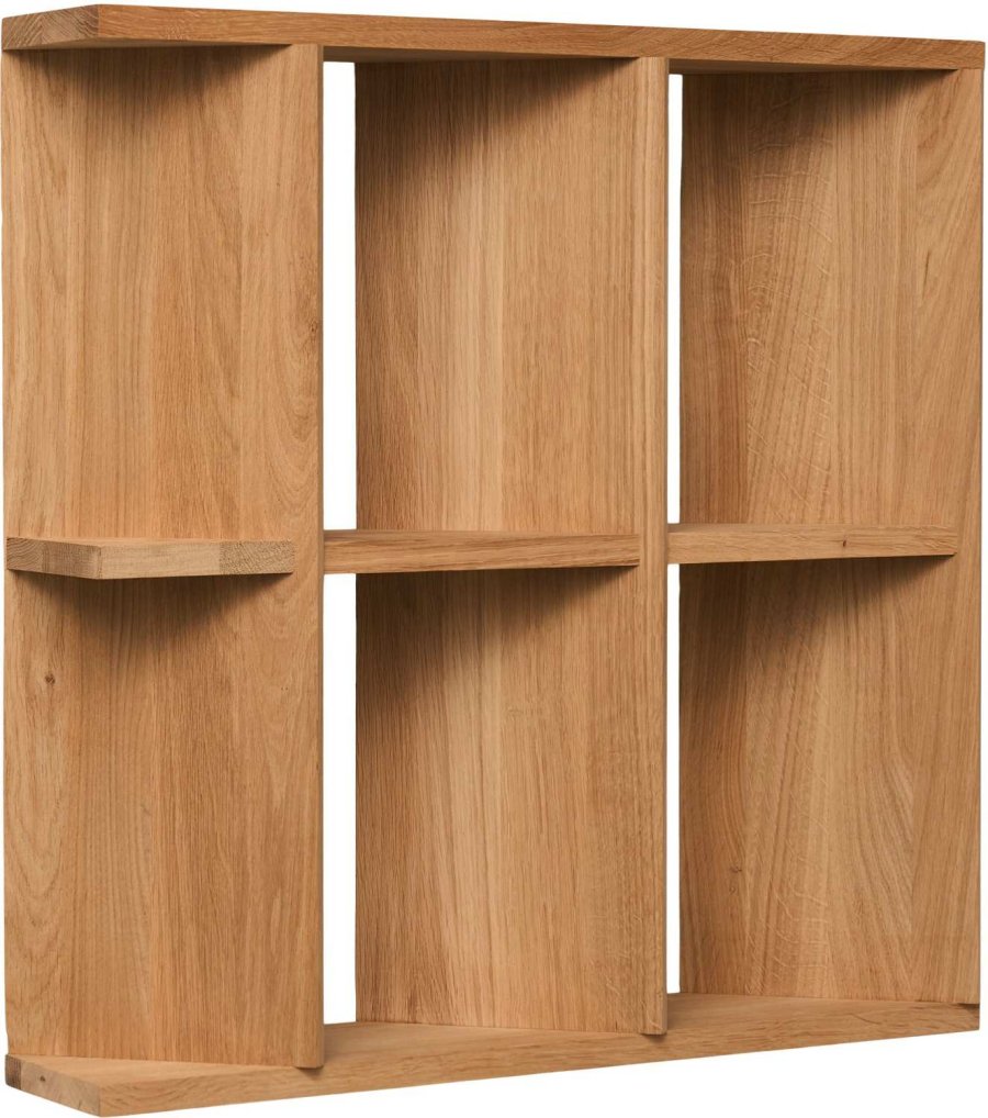 Andersen Furniture Fold Wandregal 60x60 cm, Ge&ouml;lte Eiche