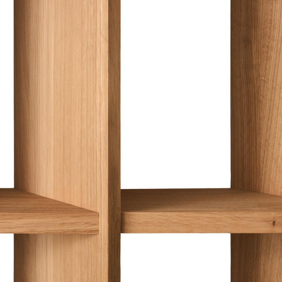 Andersen Furniture Fold Wandregal 60x60 cm, Ge&ouml;lte Eiche