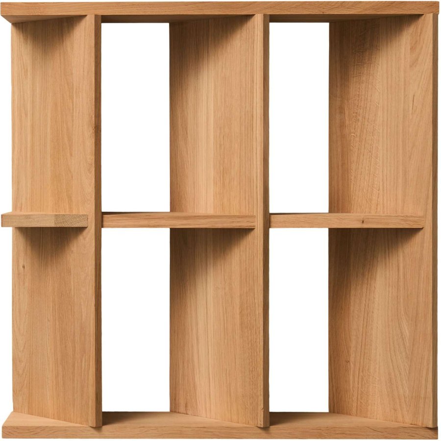 Andersen Furniture Fold Wandregal 60x60 cm, Ge&ouml;lte Eiche