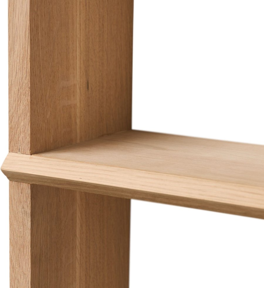 Andersen Furniture Facet Wandregal 50x50 cm, Eiche