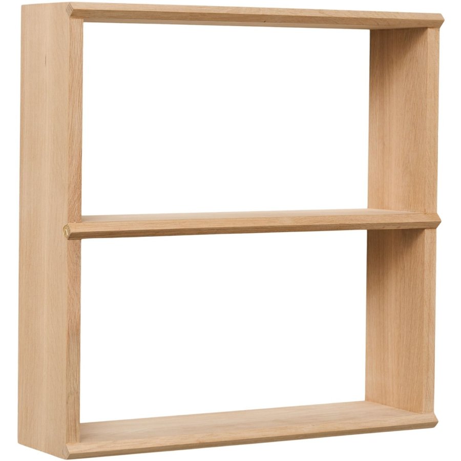 Andersen Furniture Facet Wandregal 50x50 cm, Eiche
