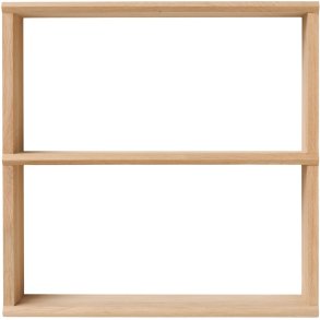Andersen Furniture Facet Wandregal 50x50 cm, Eiche