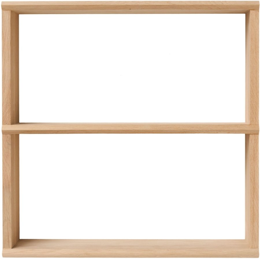 Andersen Furniture Facet Wandregal 50x50 cm, Eiche