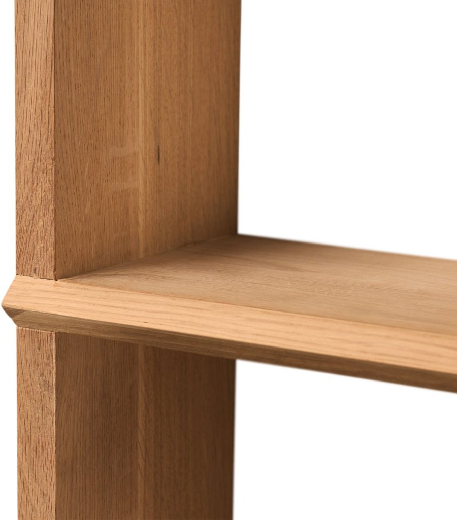 Andersen Furniture Facet Wandregal 50x50 cm, Ge&ouml;lte Eiche