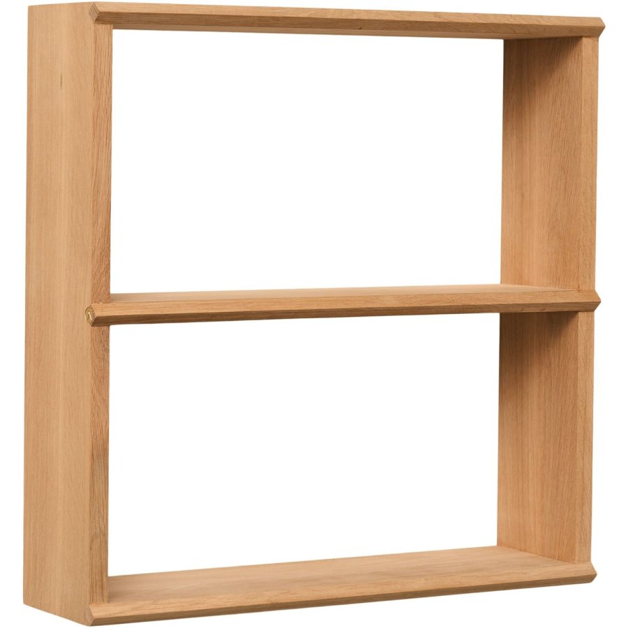 Andersen Furniture Facet Wandregal 50x50 cm, Ge&ouml;lte Eiche