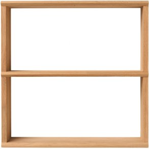 Andersen Furniture Facet Wandregal 50x50 cm, Ge&ouml;lte Eiche