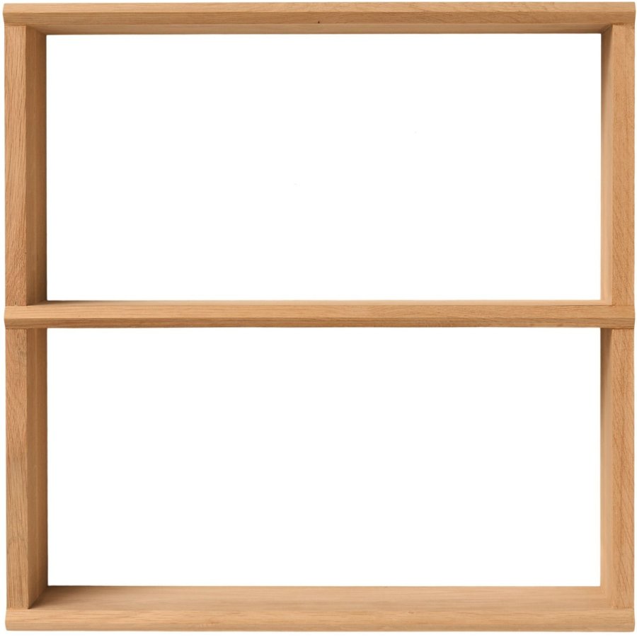 Andersen Furniture Facet Wandregal 50x50 cm, Ge&ouml;lte Eiche