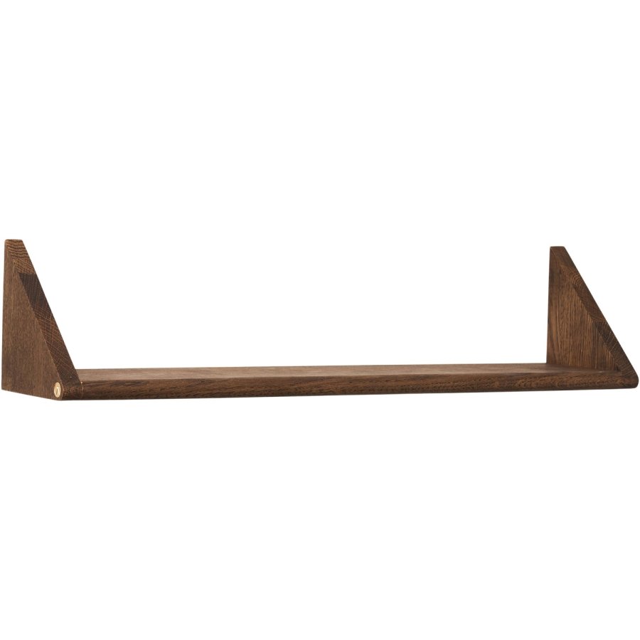 Andersen Furniture Split Wandregal 60 cm, Ger&auml;uchertes, Ge&ouml;ltes Eichenholz