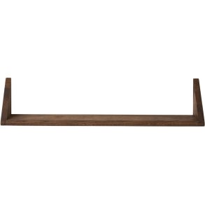 Andersen Furniture Split Wandregal 60 cm, Ger&auml;uchertes, Ge&ouml;ltes Eichenholz