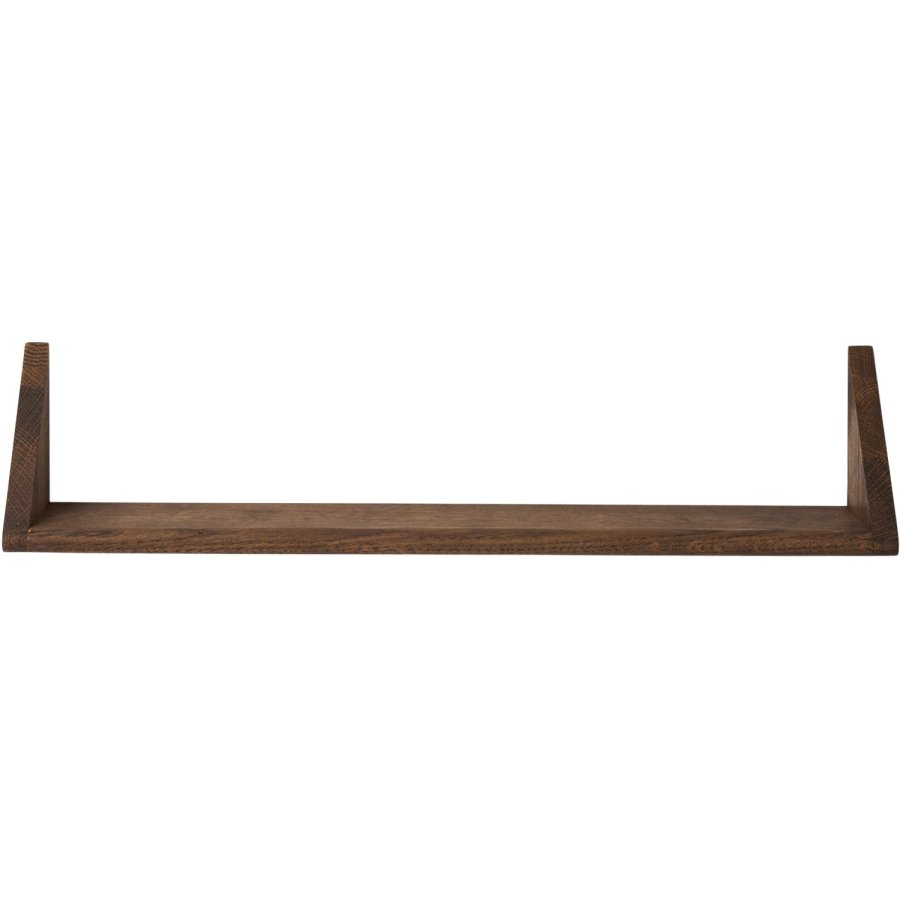 Andersen Furniture Split Wandregal 60 cm, Ger&auml;uchertes, Ge&ouml;ltes Eichenholz