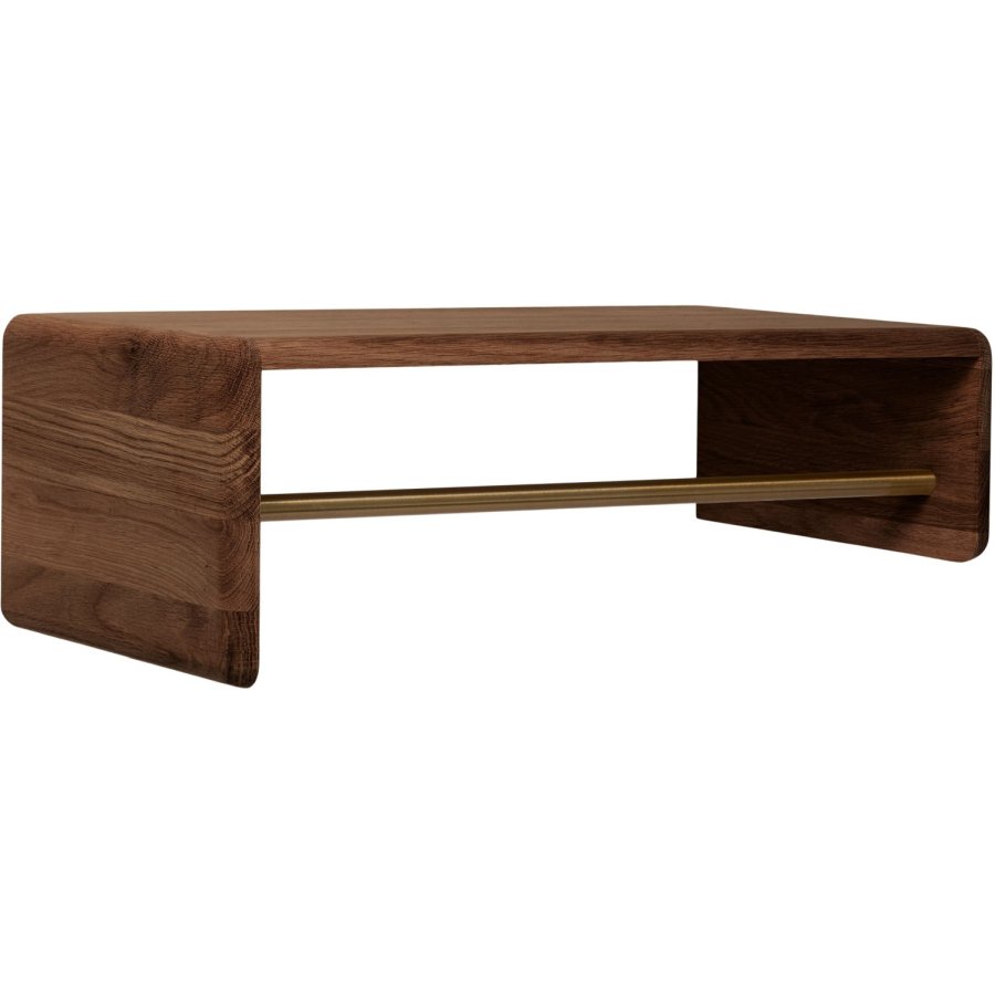 Andersen Furniture Level Multiregal 55 cm, Ger&auml;uchertes, Ge&ouml;ltes Eichenholz