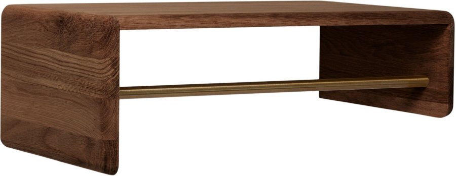 Andersen Furniture Level Multiregal 55 cm, Ger&auml;uchertes, Ge&ouml;ltes Eichenholz