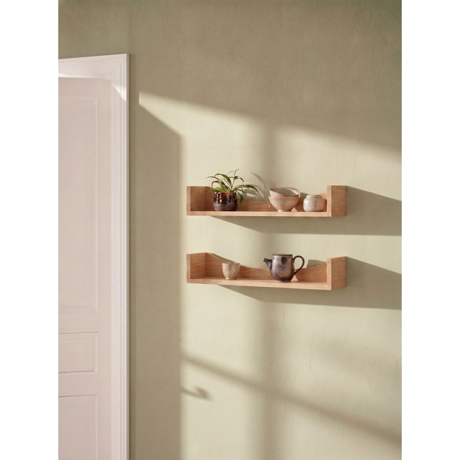 Andersen Furniture Bow Wandregal 63,6 cm, Eiche