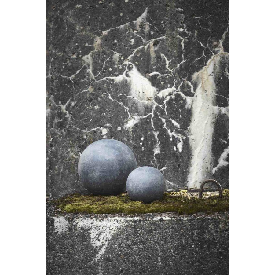 Muubs Taso Deko Kugel 16 cm, Dunkelgrau