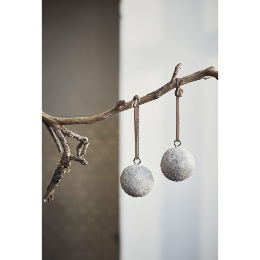 Muubs Luna Dekorationskugle 2 stk. 4 cm, Gr