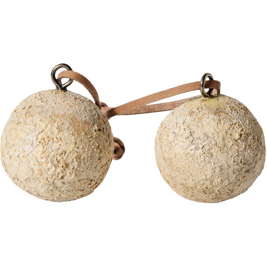 Muubs Luna Dekorationskugle 2 stk. 4 cm, Beige