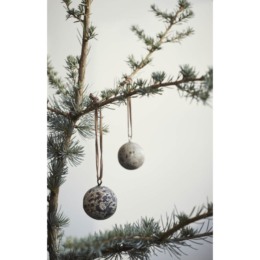 Muubs Echo Dekorationskugle 2 stk. 4 cm, Gr