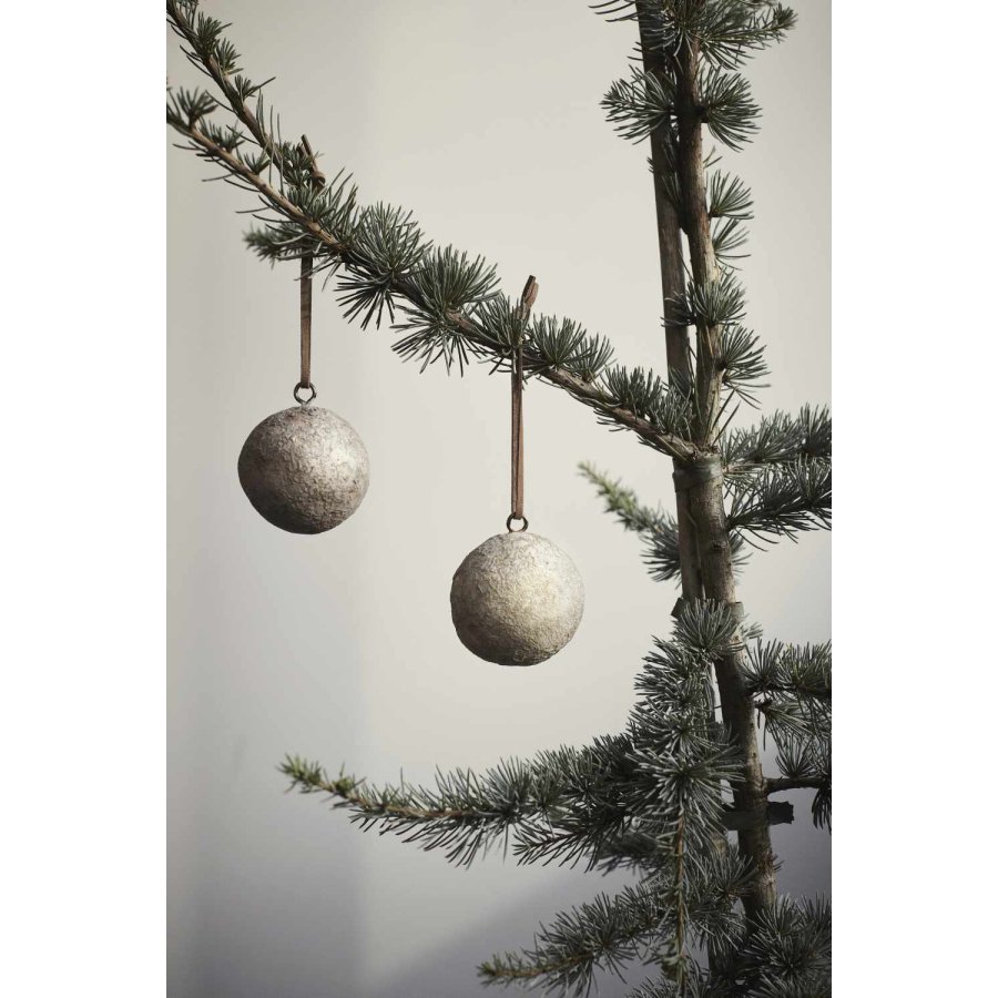 Muubs Luna Dekorationskugle 2 stk. 6 cm, Gr