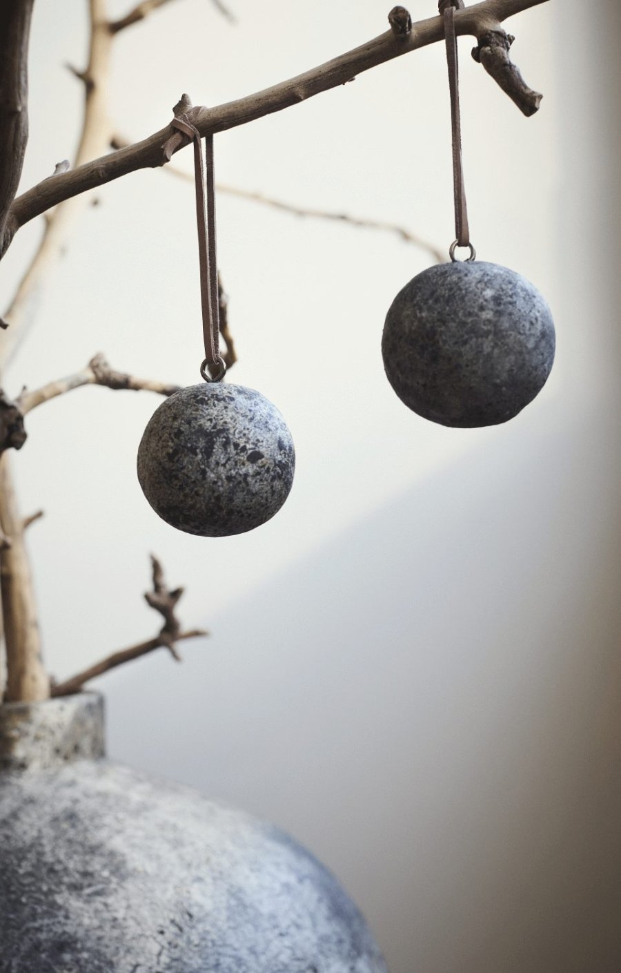 Muubs Echo Dekorationskugle 2 stk. 6 cm, Gr