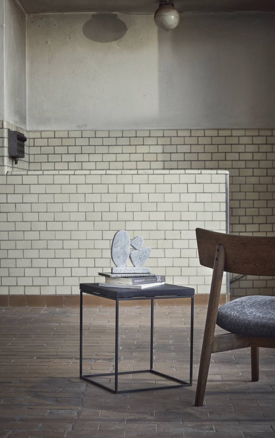 Muubs Luna Skulpturen 21,5 cm, Grau