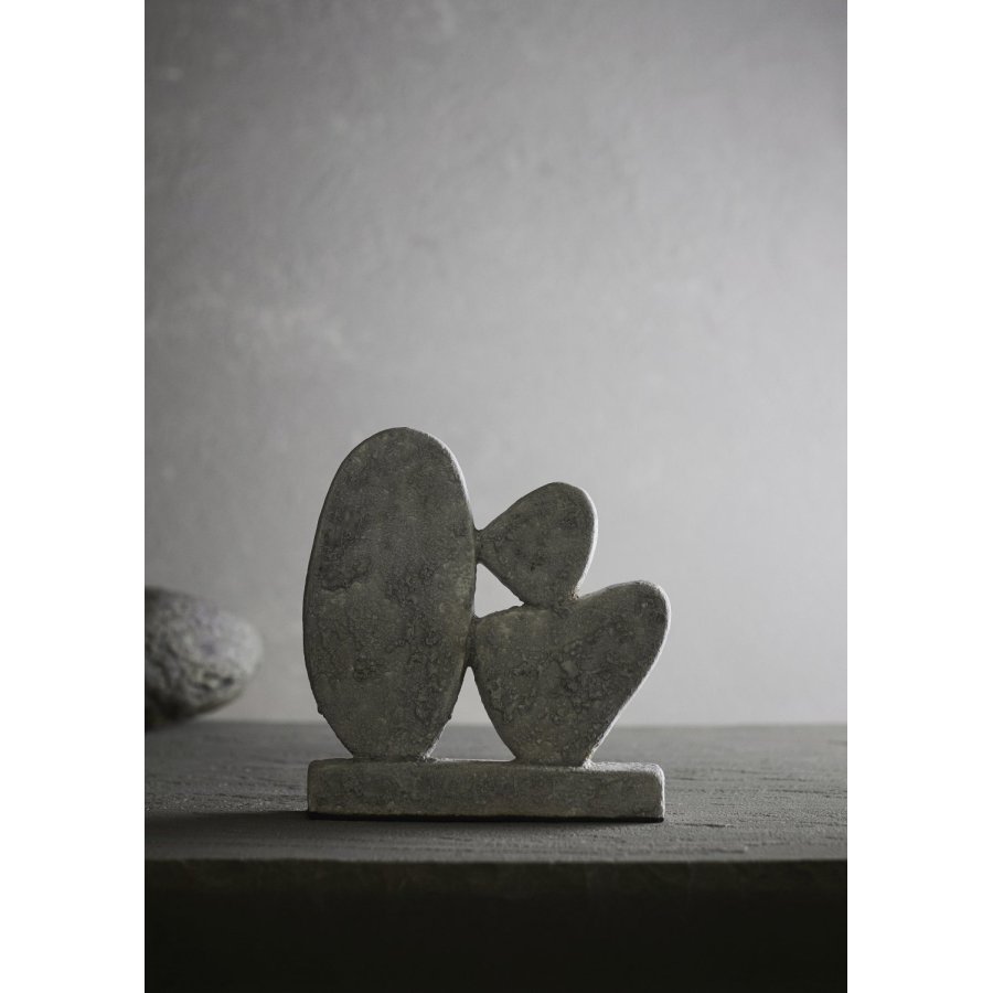 Muubs Luna Skulpturen 21,5 cm, Grau