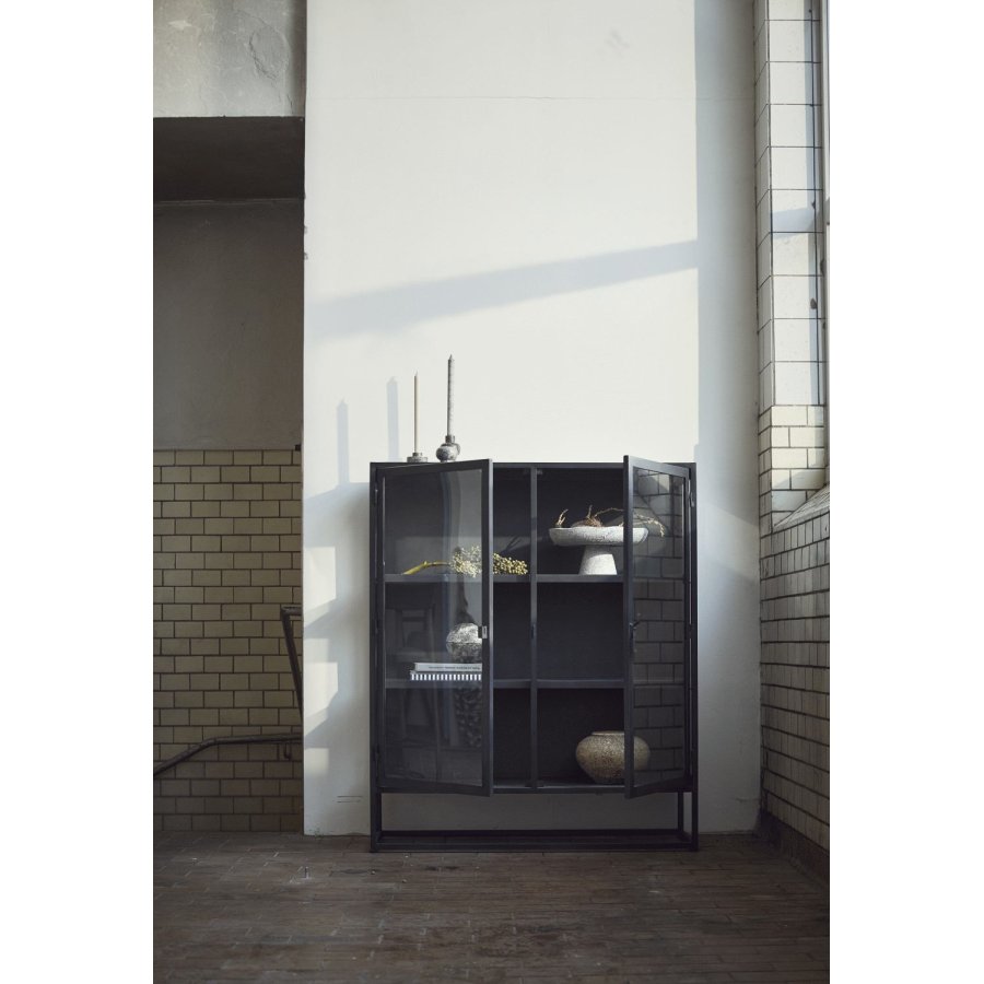 Muubs Luna Schale auf Fu 34 cm, Grau