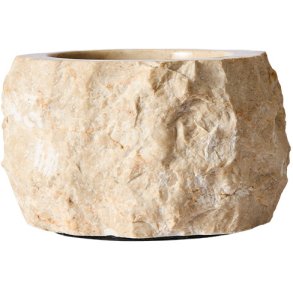 Muubs Batu Kerzenhalter H7 cm, Creme