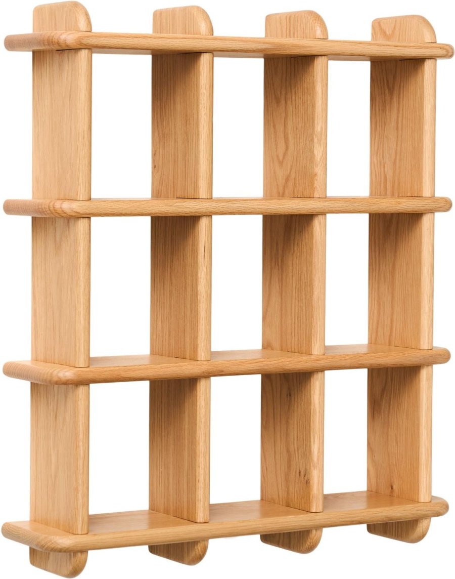 Muubs Tide Tassenregal 54x60 cm, Ge&ouml;lte Eiche