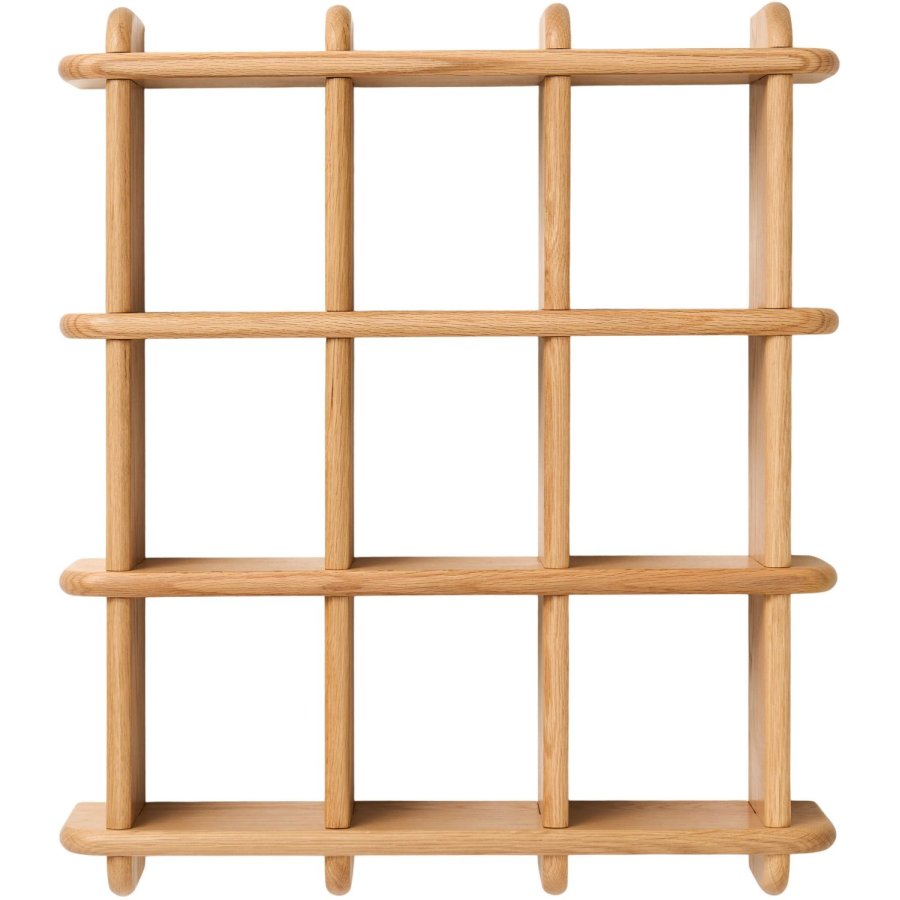 Muubs Tide Tassenregal 54x60 cm, Ge&ouml;lte Eiche
