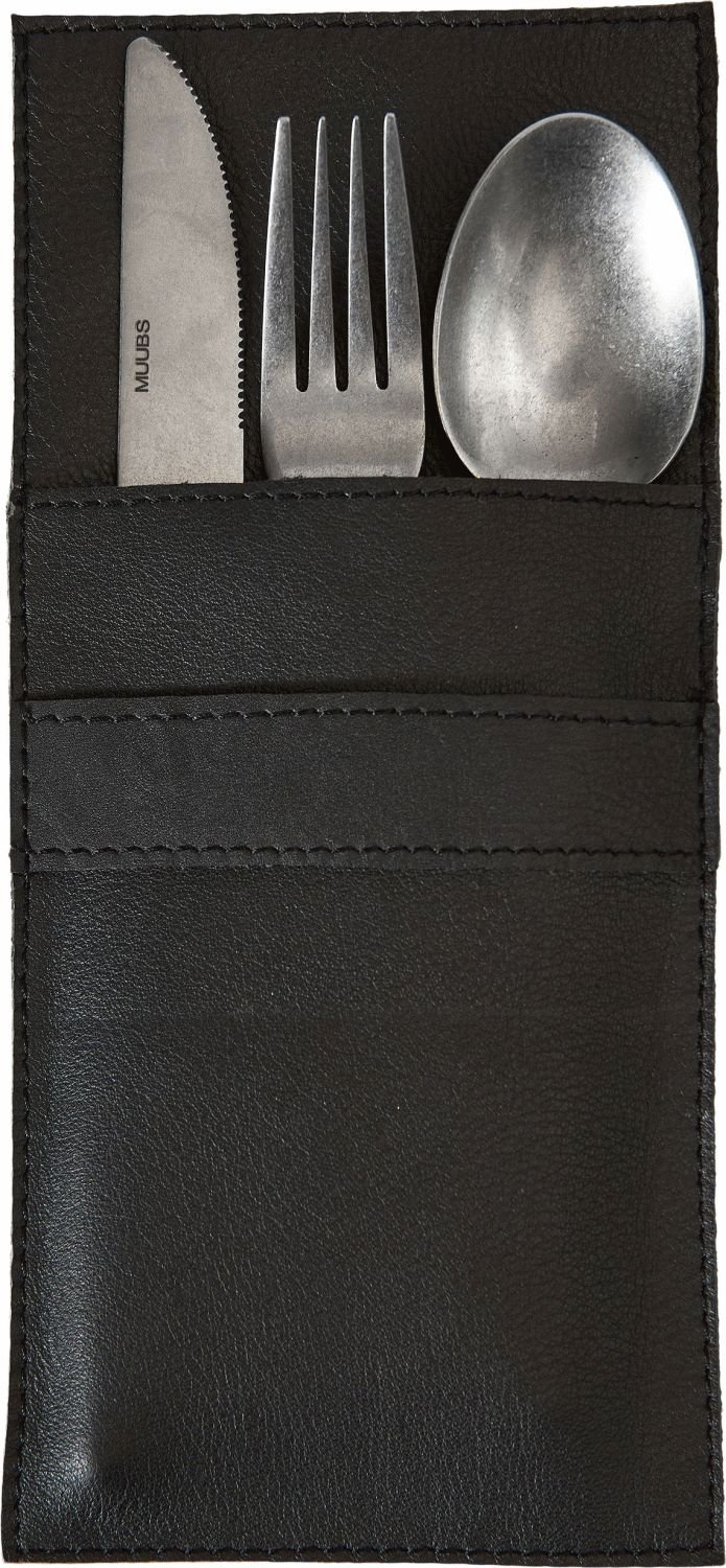 Muubs Camou Bestecktasche, Schwarz