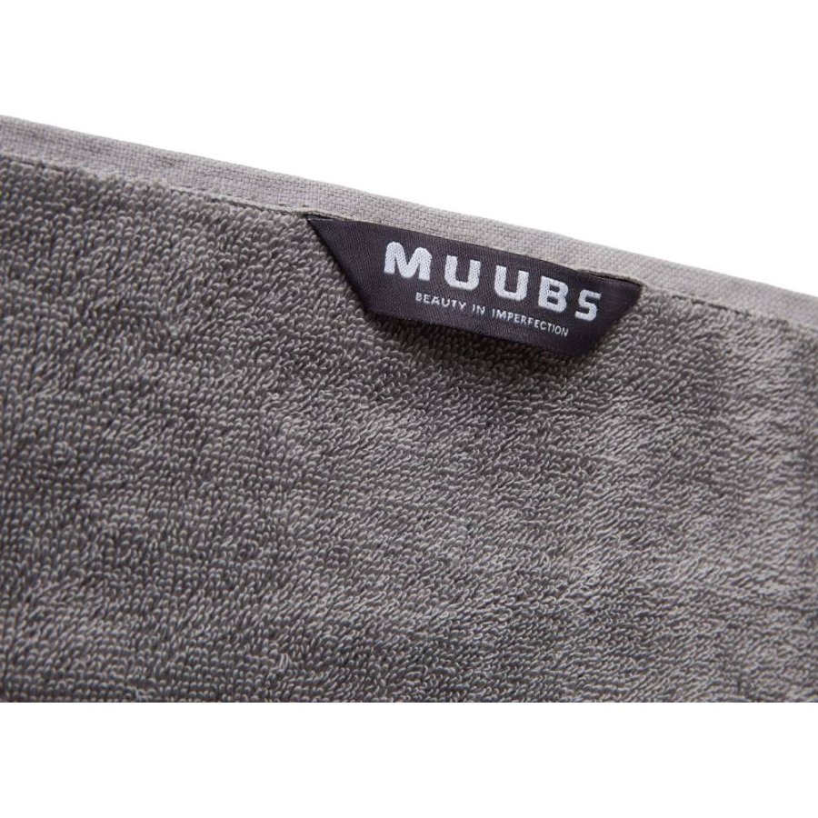 Muubs Aiho Handtuch 50x100 cm, Grau