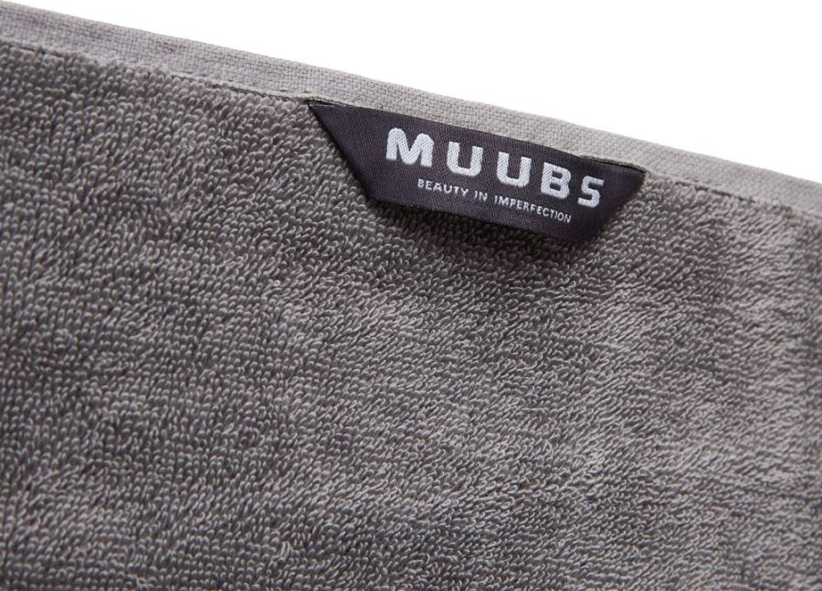 Muubs Aiho Handtuch 50x100 cm, Grau