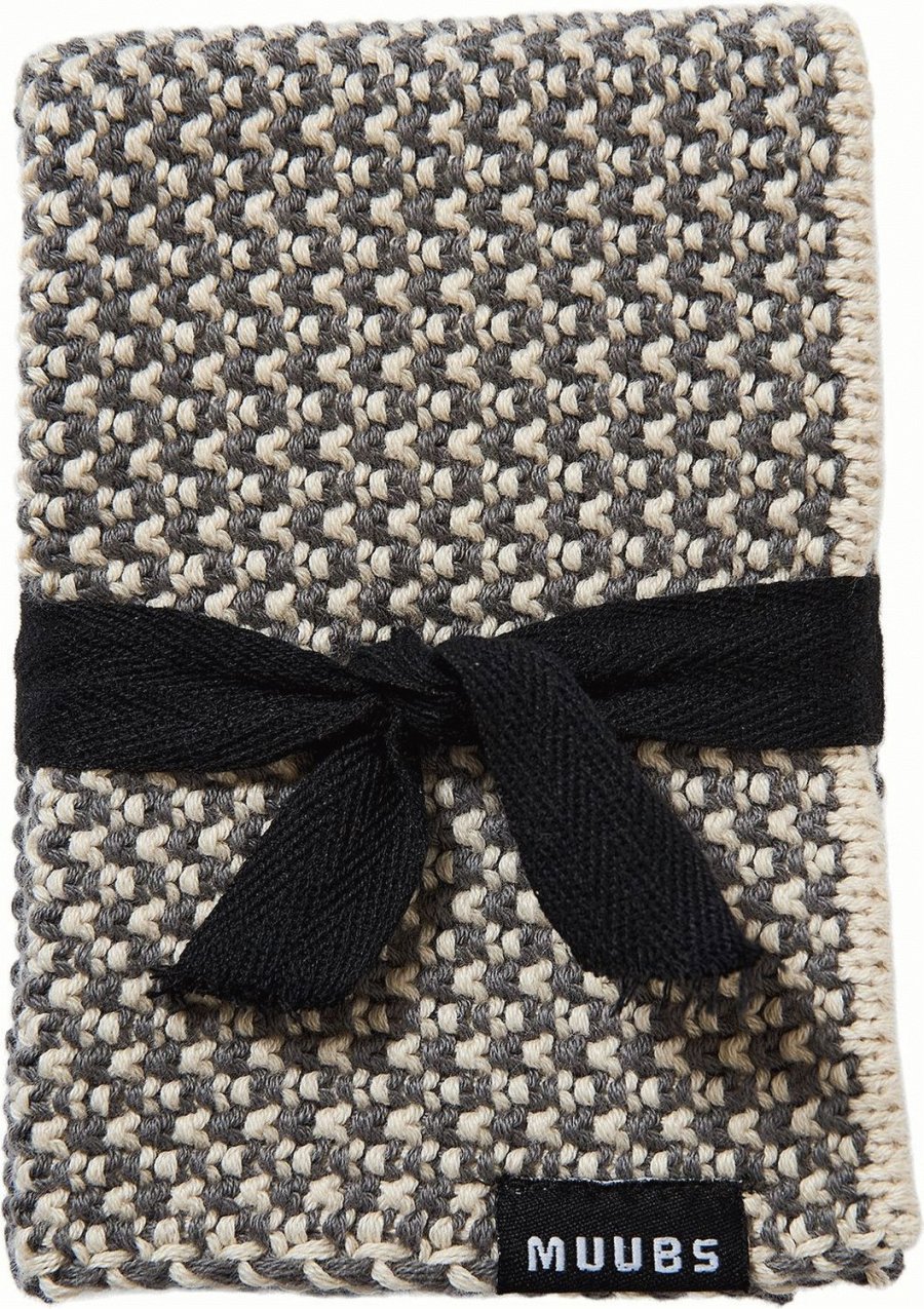 Muubs Sentaku Spltuch 27x27 cm, Grau/Sand