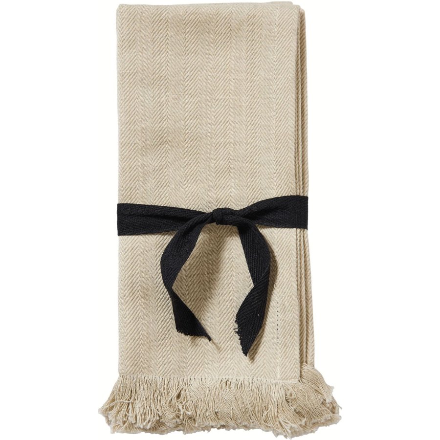 Muubs Umami Stoffserviette 45x45 cm, Grau/Sand