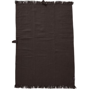Muubs Umami Viskestykke 50x70 cm, Sort/Brun