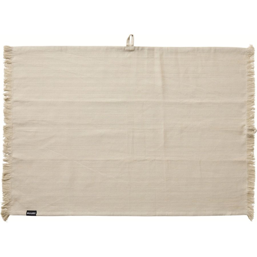 Muubs Umami Geschirrtuch 50x70 cm, Grau/Sand
