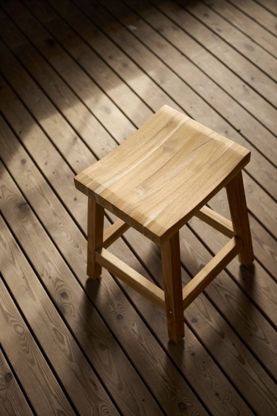 Muubs Ilowa Taburet H46,5 cm, Teak